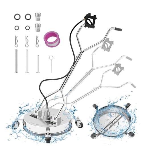 20" Pressure Washer Surface Cleaner Attachment
