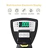 FISUP Rowing Machine 265LB Weight Capacity for Home Use with LCD Monitor and Comfortable Seat Cushion,50 Inch Slide Rail Indoor Rowing Machine for Cardio Training