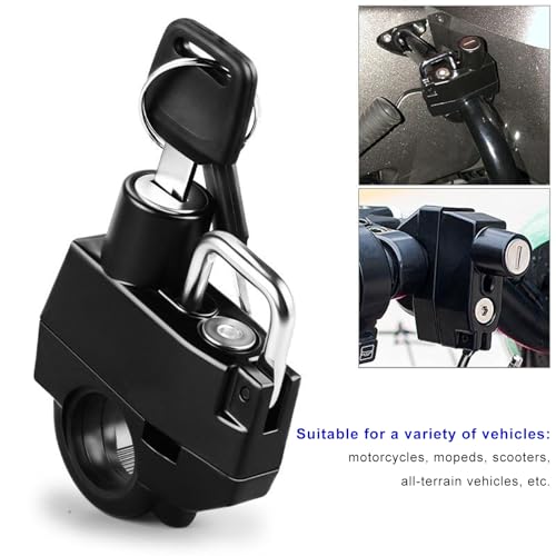 XJVSS 2-Pack Anti-Theft Helmet Lock