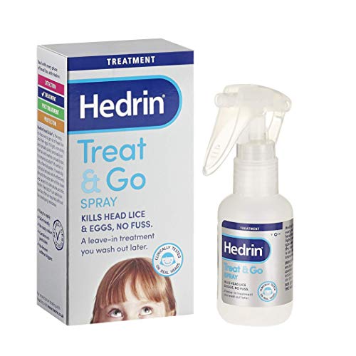 Hedrin Treat & Go Head Lice Spray 60ml