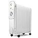 Produktbild Ölheizkörper 3000W Ölradiator - Elektronische Energiesparheizung Mit 15 Heizkörpern, 3 Heizstufenthermostaten, Schnellaufheizung, Abschaltautomatik, Weiß
