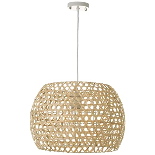 Lustre en bambou UNIMASA pour salon et salle à manger bohémienne