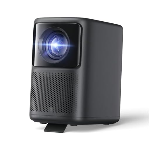 Dangbei N2 Beamer Klein, 1080P Full HD, 400 ISO Lumen, 2 * 6W Lautsprecher, Dolby Audio, Heimprojektor mit WLAN und Bluetooth, HDR 10, HLG, Autofokus
