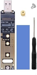 M.2 変換アダプタ NVME/PCIE 対応 USB3.1 Gen2 10Gbps USB3.0 USB2.0 m.2 usb 変換 m.2変換アダプター JMS583高性能チップ M key 2230/2242/2260/2280 SSD対応(USB-A JMS583付属品あり)
