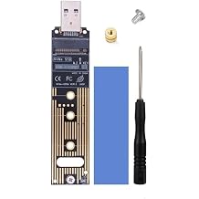 M.2 Adapter NVME/PCIE Support USB3.1 Gen2 10Gbps USB3.0 USB2.0 m.2 USB Convert m.2 Adapter JMS583 High Performance Chip M key 2230/2242/2260/2280 SSD Support USB-A JMS583 Accessories