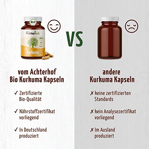 Kurkuma Kapseln Bio – 180 Stück