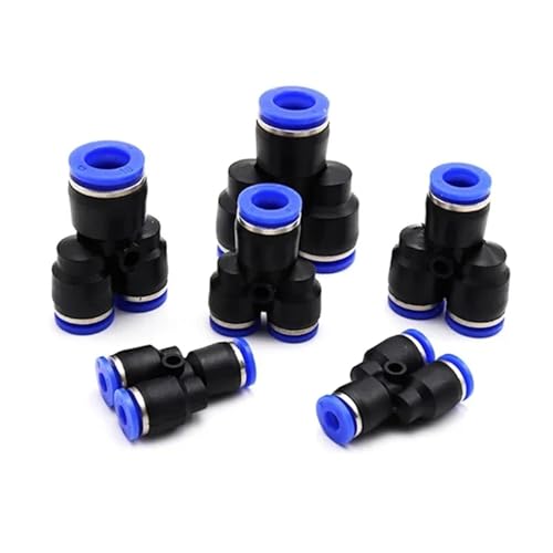 Conector neumático de plástico for aire y agua en formato PY-10 de 10 mm 5