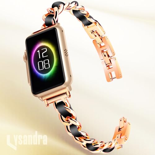 Correa metálica ajustable para smartwatch FITVII miniatura 7
