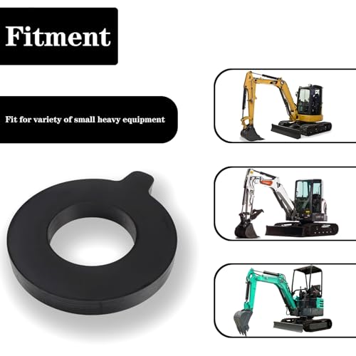 Image of 8 x 70mm Bucket Pin Shim Kit for Excavator and Skid Steer 2mm Thickness Fit for Cat Komatsu Volvo