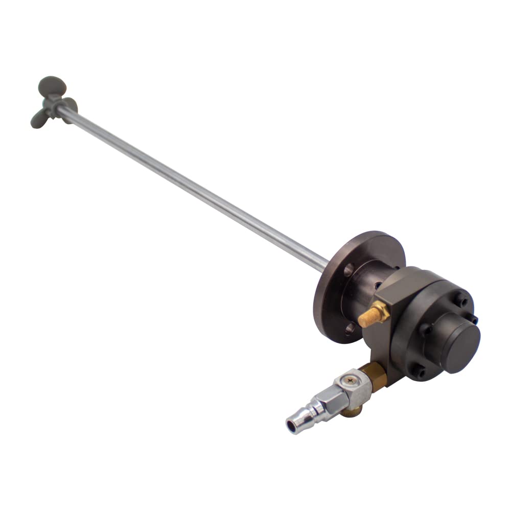 Toplionace Mezclador de Pintura de la Máquina del Agitador de Aire de 5L, 1 Ventilador Mezclador de Líquido de 1/16 HP Agitación de Pintura Agitador Industrial Neumático 1 Galón 50-6000rpm (A)