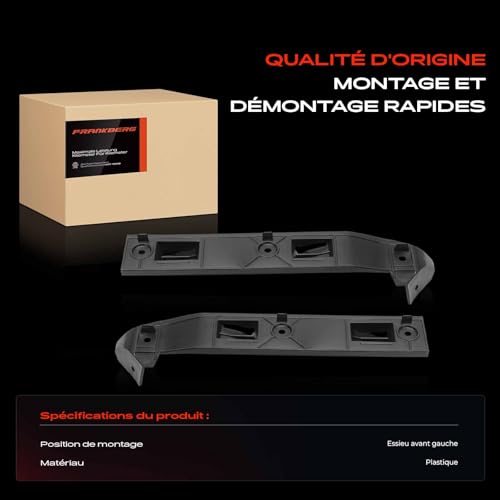 Support de pare-chocs avant finition précise compatible Golf IV 1J5807183B - 4