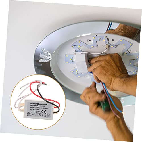 HEMOTON 2 Unidades motorista de LED adaptador de tira LED luzes externas LED fonte de energia fonte