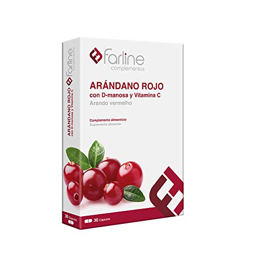 Farline Complemento Alimenticio Arándono Rojo 30 Cápsulas