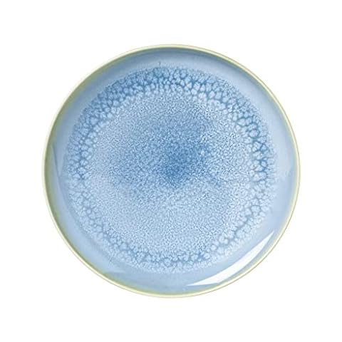Assiette plate turquoise Crafted Cover