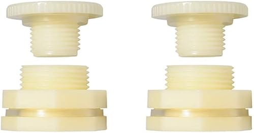 Vista 11 de Quickun Adaptador de conector de tanque de agua de mamparo ABS de 3 pulgadas con enchufes a granel de montaje de tubería (juego de 1)