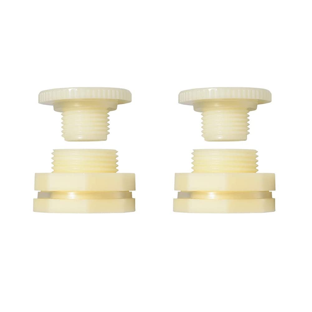 Raccord réservoir eau ABS 3,8 cm Quickun étanche antifuite pour cuves de jardin