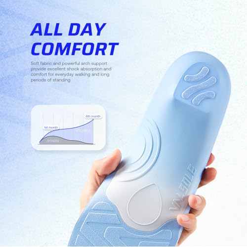 Image of VALSOLE Plantar Fasciitis Relief Insoles - Heavy Duty Arch Support Inserts for Men and Women - All Purpose Orthotic Insoles for Foot Pain Relief - Comfort Insert for Work, Walking, Hiking