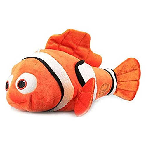 Image of Tickles 2 Pcs Nemo Fish Soft Plush Toy Curtain Tiebacks Holder Clip for Children Living Room Decoration Accessories Window Curtain Decorations (Size: 25 cm Color: Orange)