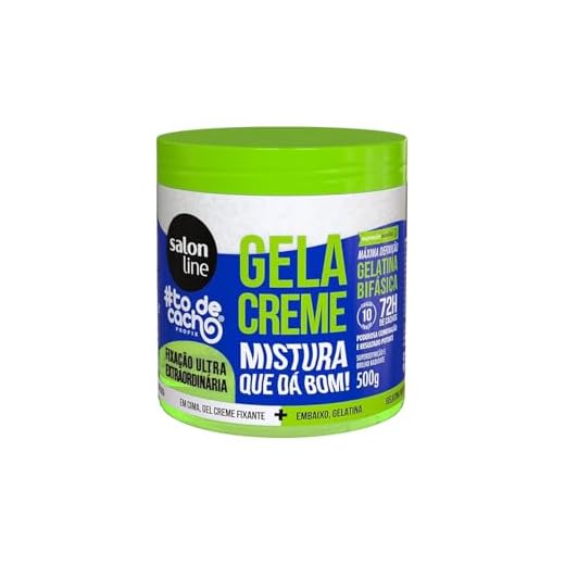 Salon Line, Gelacreme, #todecacho, Fixação Ultra Extraordinária, Vegana - Para Cabelos Ondulados, Cacheados e Crespos