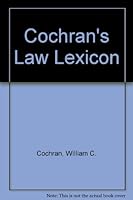 Cochran's Law Lexicon : Pronouncing Edition B000GSXOEK Book Cover