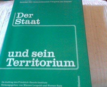 Amazon.com: Der Staat und sein Territorium. Beiträge zur raumwirksamen ...