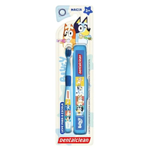 Escova Dentalclean Bluey Infantil Macia
