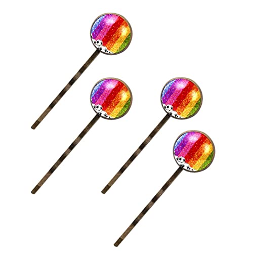 Barrettes à cheveux pour femme arc-en-ciel : la solution anti-mèches rebelles pratique et stylée