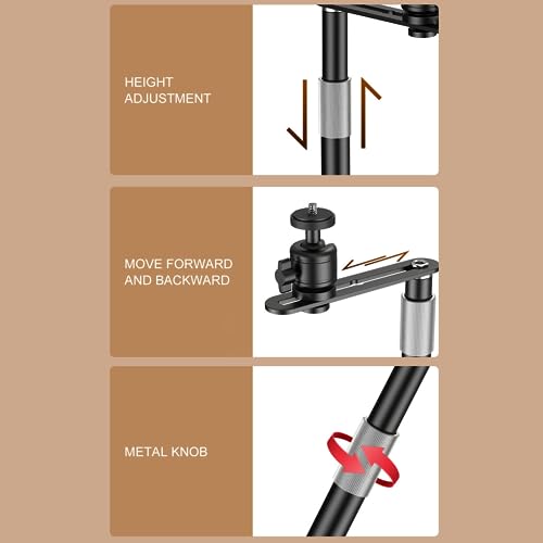 Soporte para proyector ajustable ideal para ver películas en el sofá o junto a la cama 8