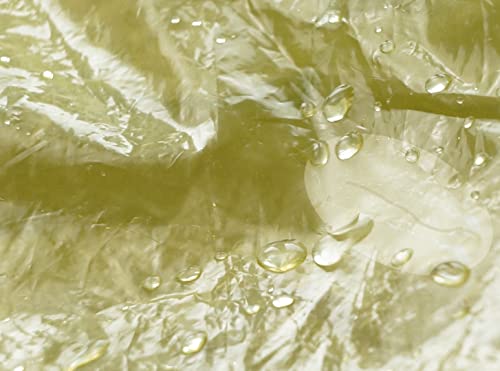 aZengear Repair Patches for Jackets, Tent, Shoe Toe, Air Mattress, Inflatables, PVC Gear - Waterproof, Self-Adhesive, Tear-Cold-Heat-Resistant, Down Puffer Coat (11 Pcs, Clear)