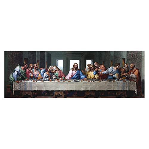 Impression sur toile Da Vinci Dernier Souper grand format pour déco murale