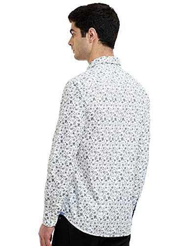 Image of Parx Men's Print Slim Fit Shirt