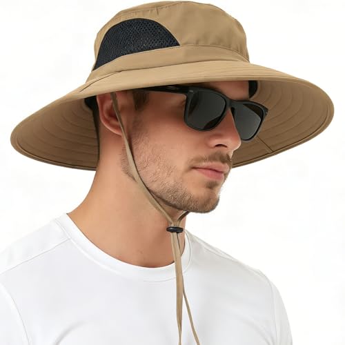 EINSKEY Wide Brim Sun Hat, UPF 50+ UV Protection...