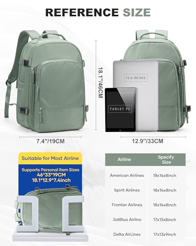 Image of coofay Vacuum Backpack Travel with Pump Vacpack Backpack with Vacuum System Travel Compression Backpacks for Women Mochila De Viaje Carry on Luggage