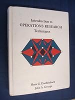 Introduction to Operations Research Techniques 0205077188 Book Cover