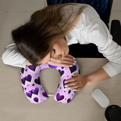 Almohada de cuello de espuma viscoelástica lavable miniatura 7
