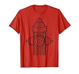 Fire Hydrant - Lazy Halloween Costume Firefighter Fireman T-Shirt