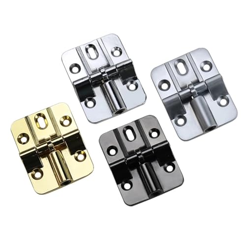 Charnière pliante invisible 180° en zinc pour support de comptoir - 3