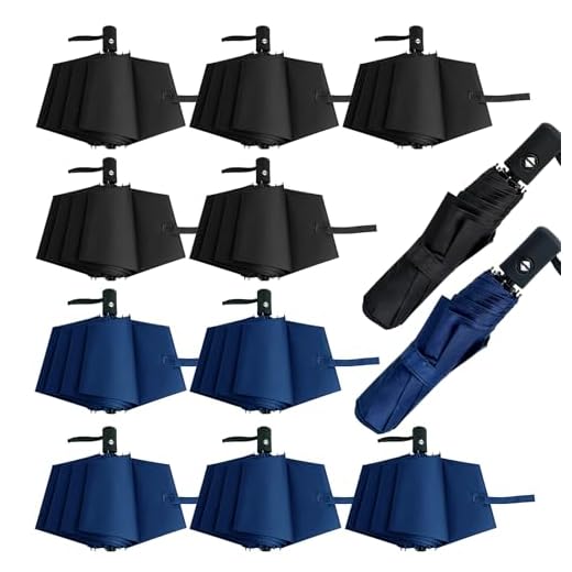 ENIPEDITA 12 Pcs Lightweight Travel Umbrellas