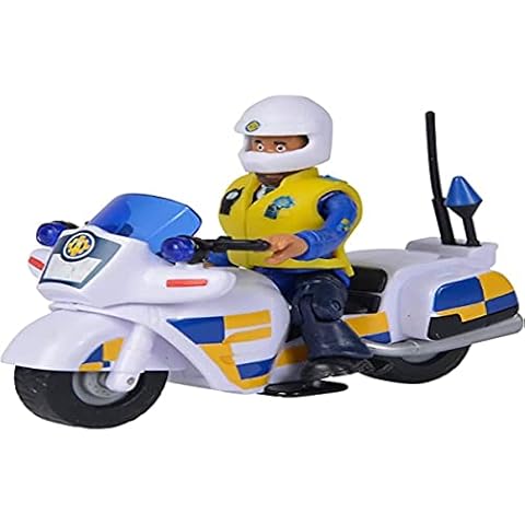 Simba Fireman Sam Police Motorcycle Set Cover