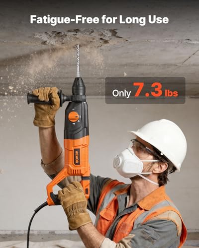 VEVOR 1-1/8 in SDS-Plus Rotary Hammer