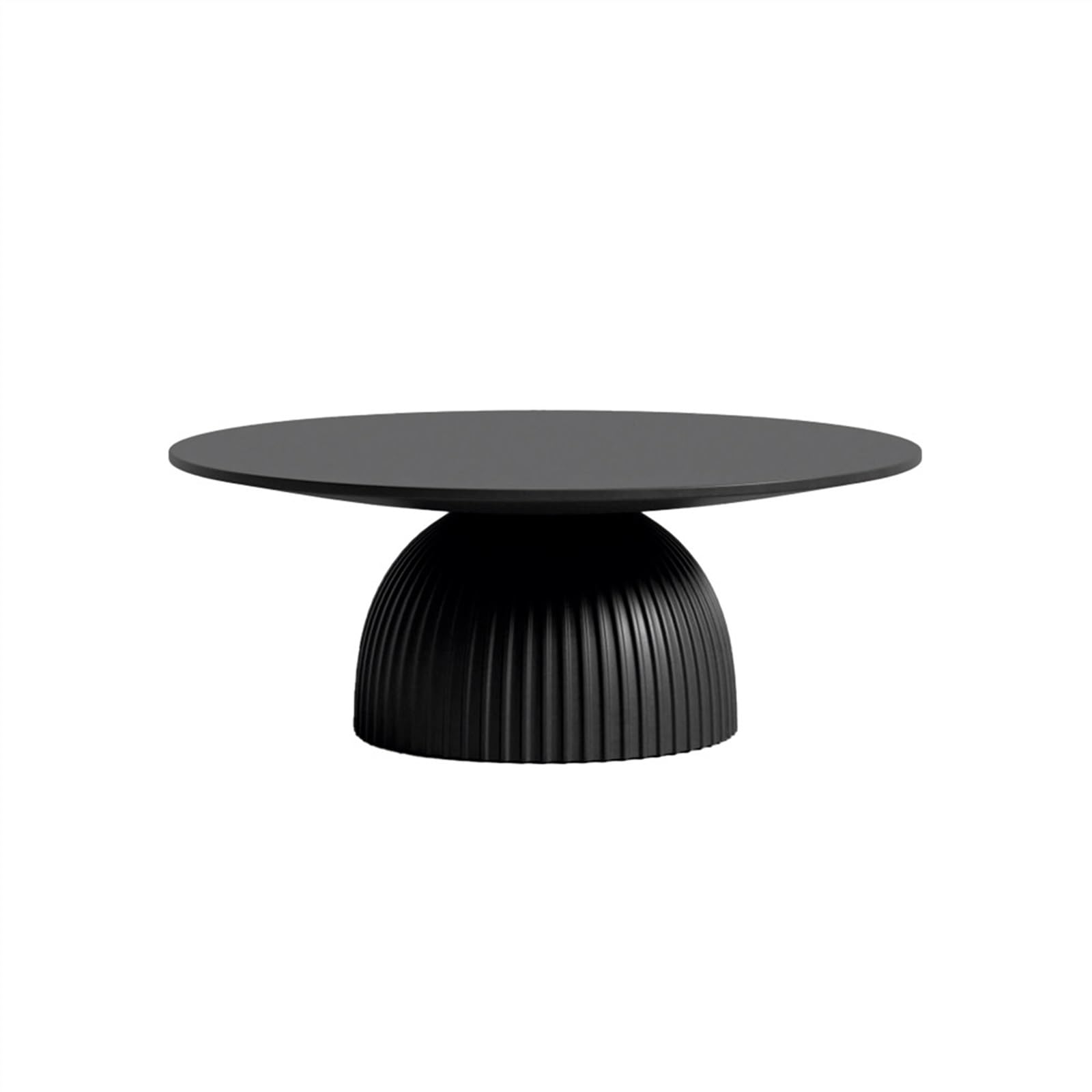 ZTHYSHOZ Coffee Table Sofa Side Table, Metal Movable For Living Room Bedroom Tea Store Coffee Shop Small Round, Simple Creative Corner(Black)