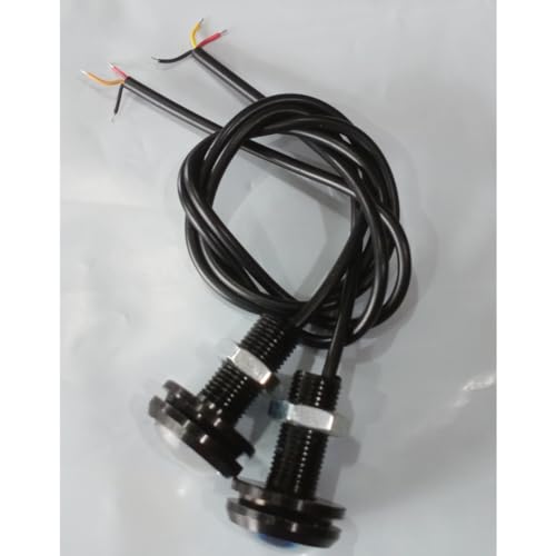 Image of LED-23MM LED Eagle Eye Day Time Running Pilot Lamp (5W) (WHITE IN YELLOW WITH OUT FLASH)