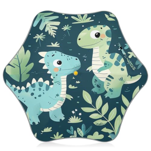 Parapluie enfant automatique sécurisé anti pince-doigts et réfléchissant