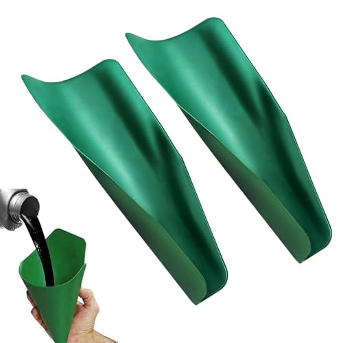 Wjelet Entonnoir flexible pliable malléable 37 x 17 cm Outil de vidange réutilisable pour voiture, camion, voiture, moto, essence, eau, liquide de frein