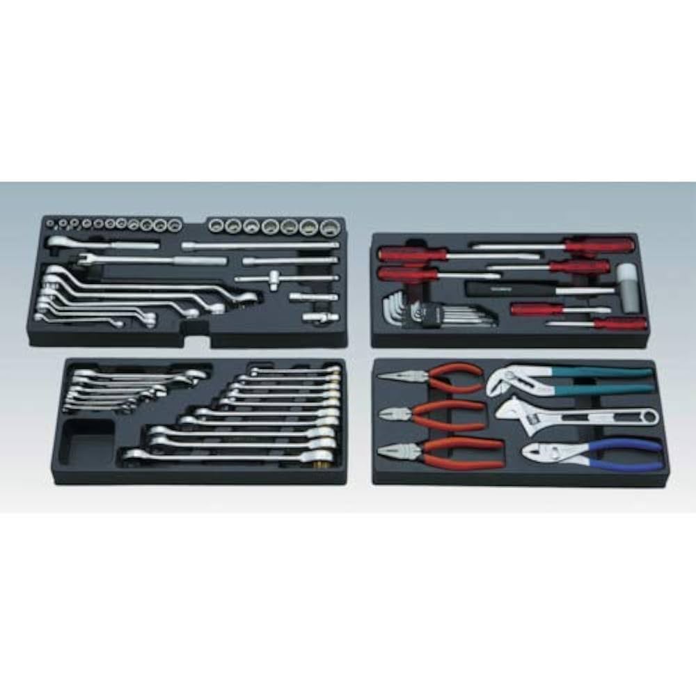 スーパーツール プロ用デラックス工具セット CAINZ-DASH】スーパーツール 整備工具 プロ用両開き工具セット