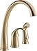 Delta Faucet Pilar Single-Handle Kitchen Sink Faucet with Side Sprayer in Matching Finish, Champagne Bronze 4380-CZ-DST