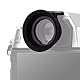 JJC Große Silikon Augenmuschel Okular für Fujifilm X-T50 (Ausgestattet und Gesichert mit Kamera-Blitzschuh)