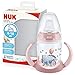 NUK First Choice+ Biberon d'apprentissage | 6-18 mois | 150 ml | Indicateur de température | Valve anti-colique | Bec anti-fuite | Poignées ergonomiques | Sans BPA | Disney Winnie l'ourson (rose)