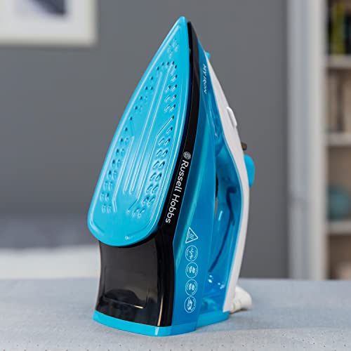 Russell-Hobbs-My-Iron-Steam-Iron-Ceramic-Soleplate-260-ml-Water-Tank-Self-Clean-Function-and-Two-Metre-Power-Cable-1800-W-Blue-and-White-25580
