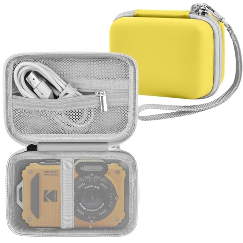 �i2025�V�o��)For Kodak PIXPRO WPZ2 �p �P�[�X �J�o�[�yHNWEIWEI�z��e�� �ϏՌ����n�[�h�L�������O Kodak PIXPRO WPZ2 �P�[�X �J�o�[ (�C�G���[)